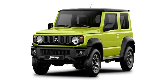 JIMNY - Verde Lima Techo Negro