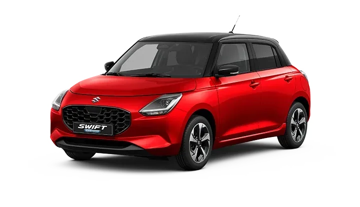 SWIFT HYBRID - Rojo Metalico Techo Negro